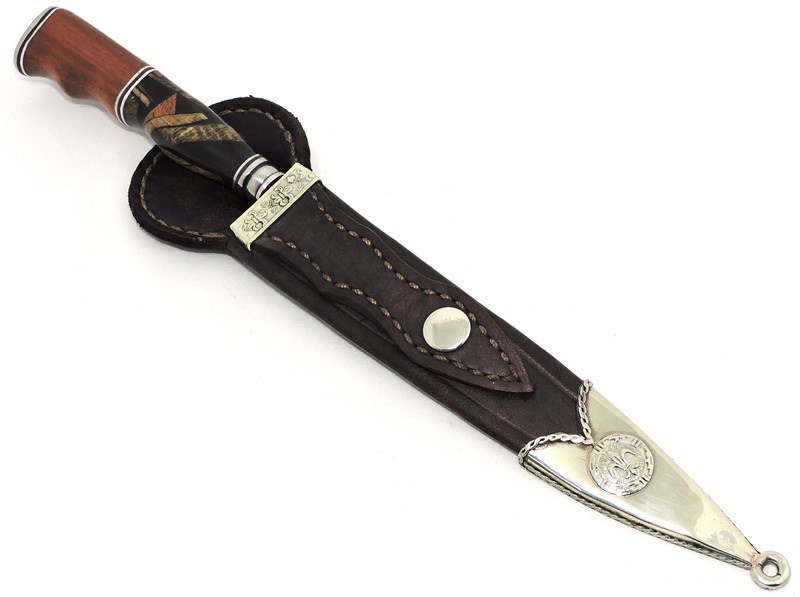 Faca Churrasco: Solingen Franz Wenk Aço Carbono, Lâm.18 cm. - Xiru