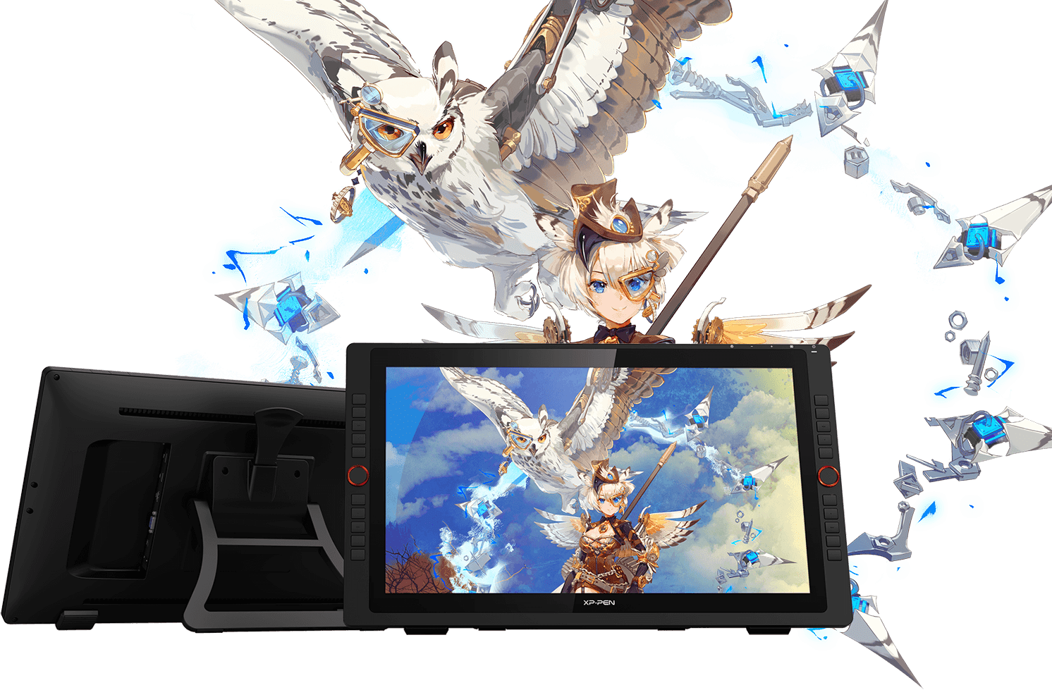Artist 22R Pro Large Professional Drawing Tablet Monitor | XPPen