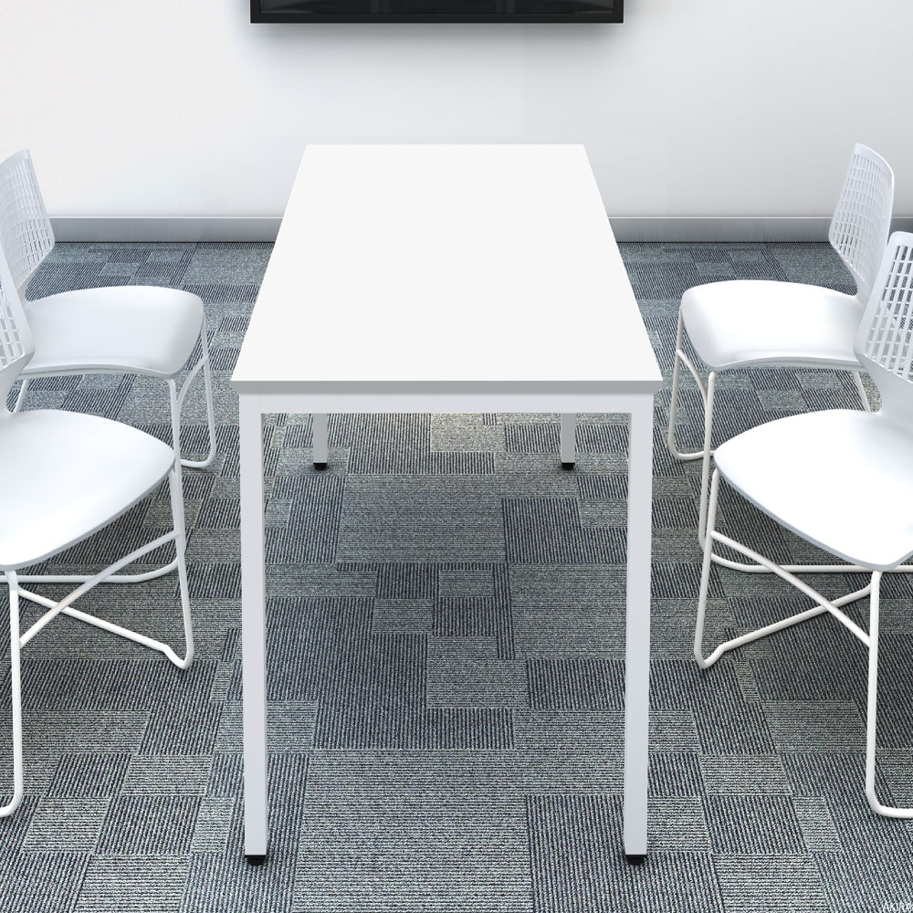 ミーティングテーブル コンパクトテーブル ワークデスク 幅1200×奥行