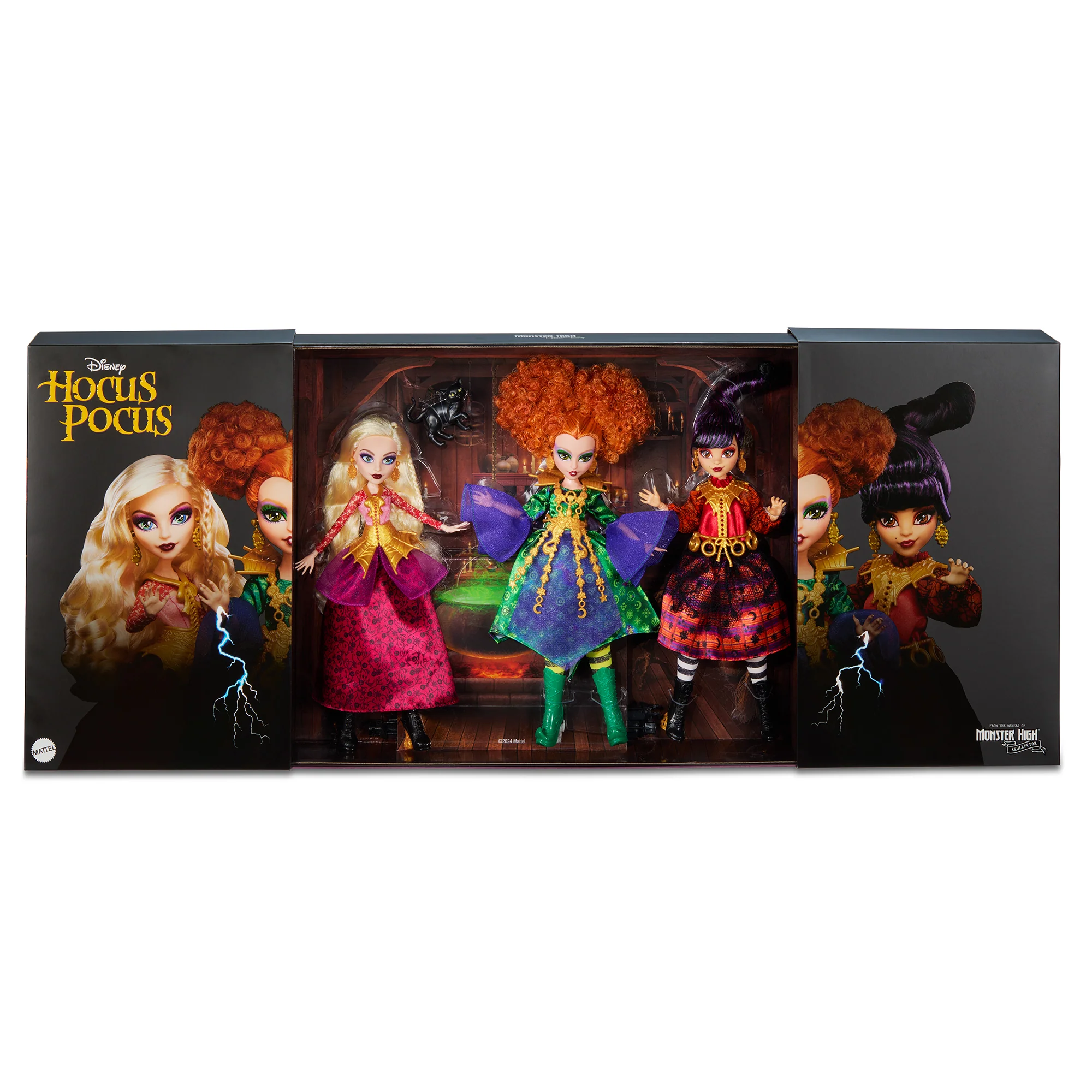 Monster High Skullector Hocus Pocus 3-pack dolls Sanderson sisters