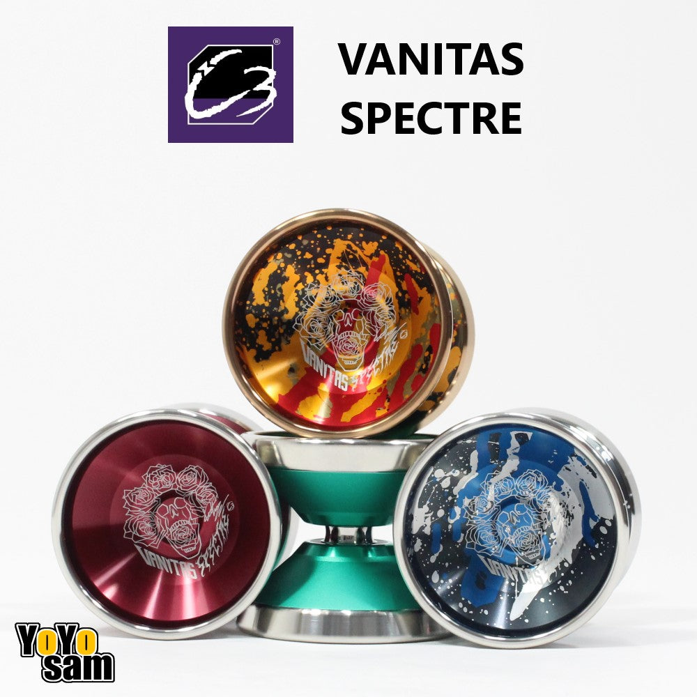 C3yoyodesign Vanitas Spectre Yo-Yo - Bi-Metal - Leo Chan Matsumoto