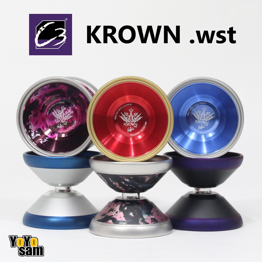 C3yoyodesign KROWN.wst Yo-Yo - Bi-Metal Wide Style - Shinya Kido