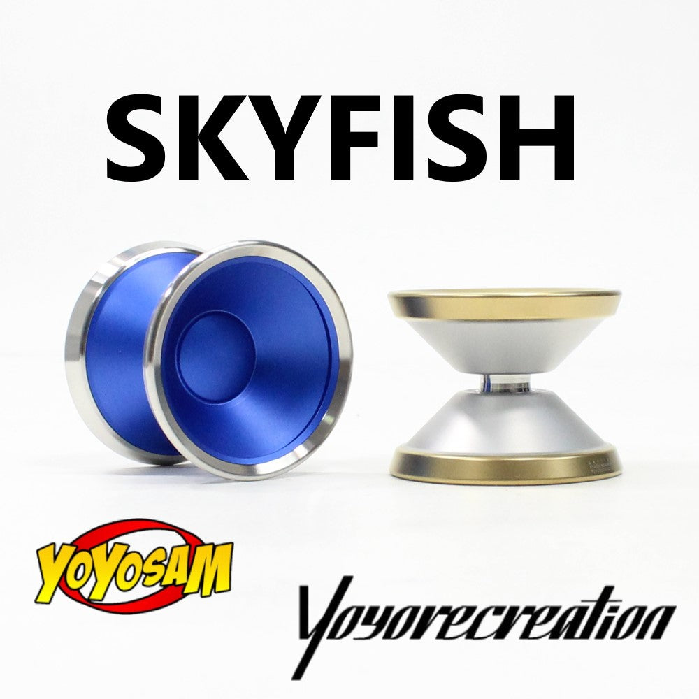 Yoyorecreation Skyfish Yo-Yo - Bi-Metal - Ryuichi Nakamura