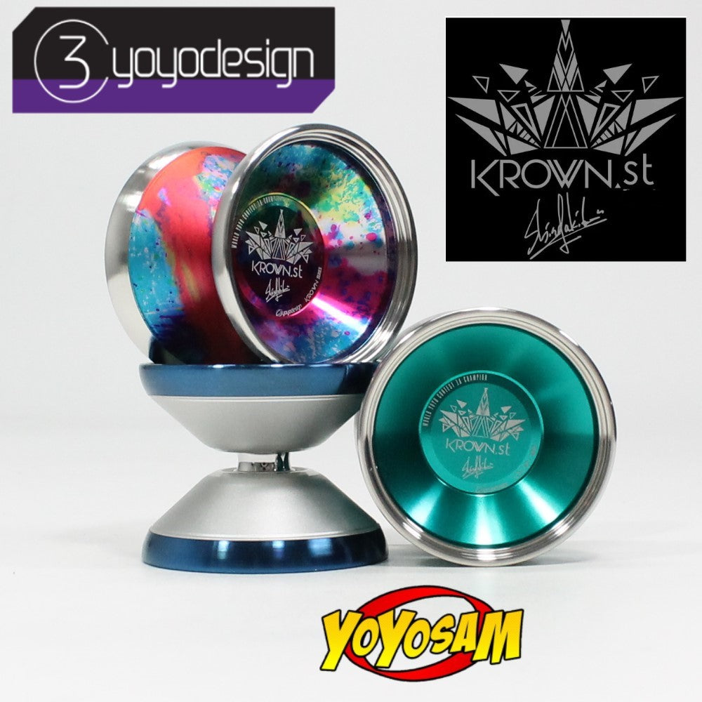 C3yoyodesign Krown ST Yo-Yo - World Champion Shinya Kido Signature