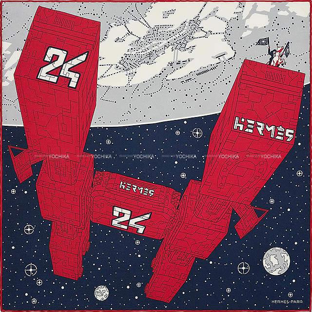 2020年春夏 新作 HERMES エルメス カレ45 ポケットチーフ 