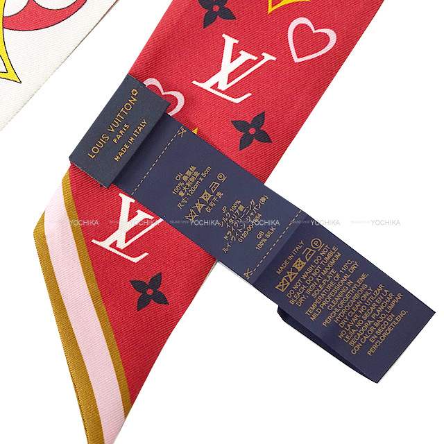 LOUIS VUITTON ルイ・ヴィトン スカーフ バンドーBB ハート柄 マイ