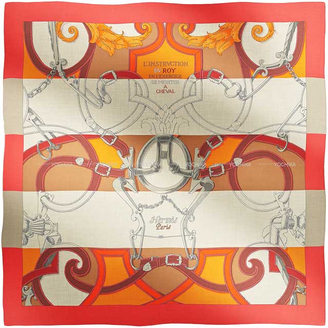 2023年 秋冬 新作 HERMES エルメス スカーフ カレ140 帝王学