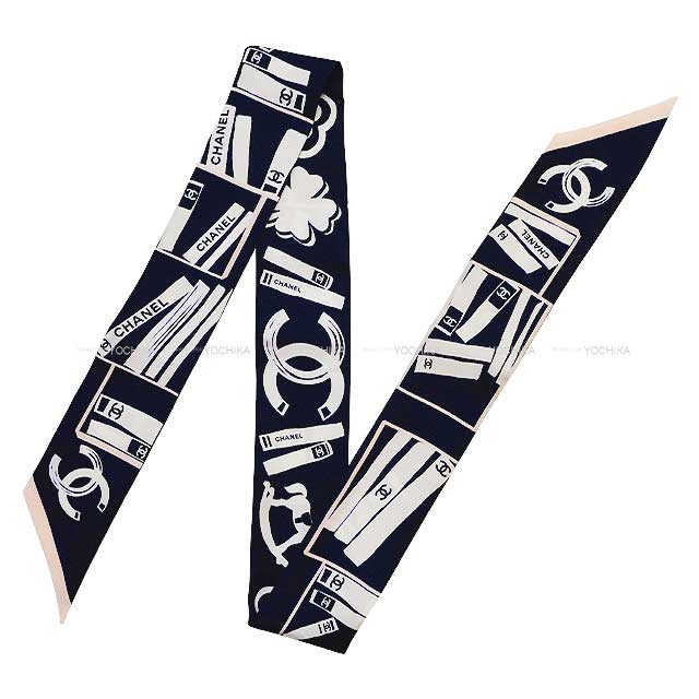 CHANEL シャネル ヘアアクセサリー スカーフ スリムバンドー ヘア