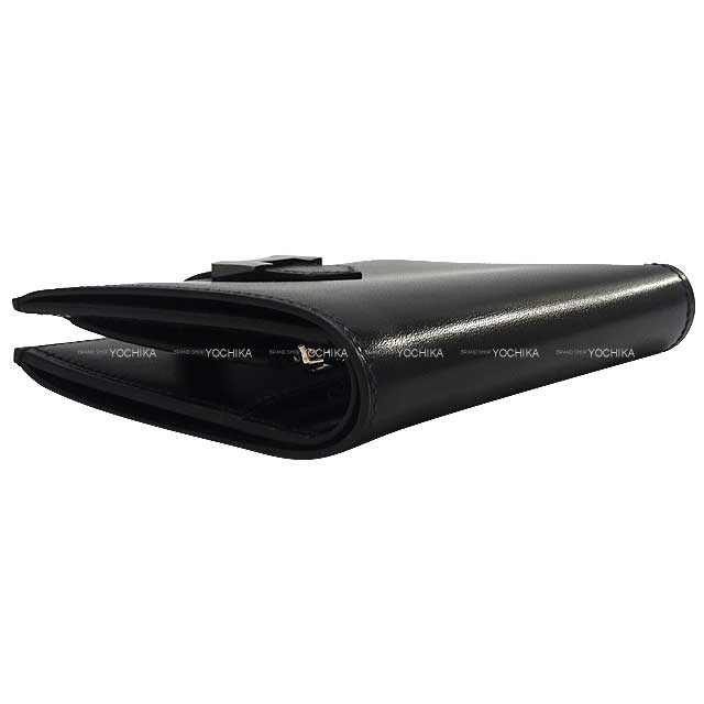 HERMES エルメス 二つ折り財布 ベアンコンパクト ソーブラック