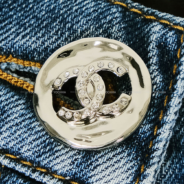 2024年プレコレクション CHANEL シャネル デニムパンツ ココマーク