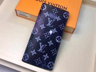 N60393】 LOUIS VUITTON ルイヴィトン ダミエ・エベヌ 長財布 スーパー