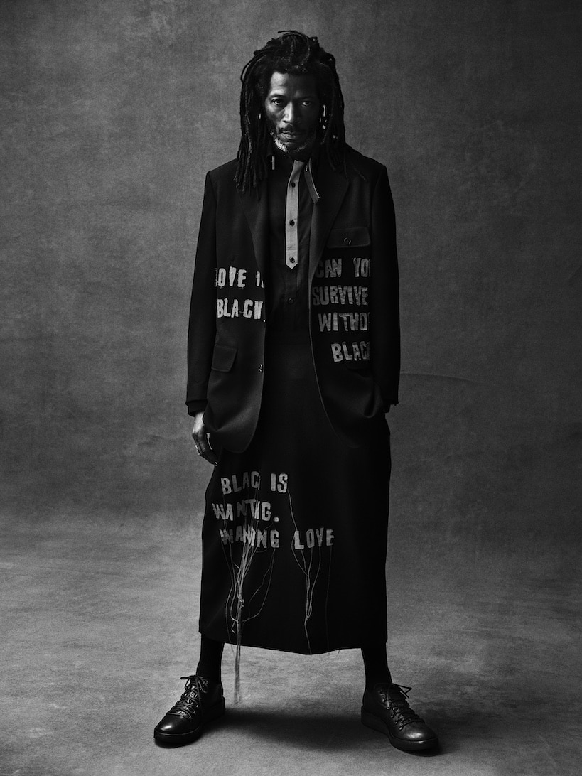 Yohji Yamamoto POUR HOMME2024-25 Autumn Winter Collection | Yohji