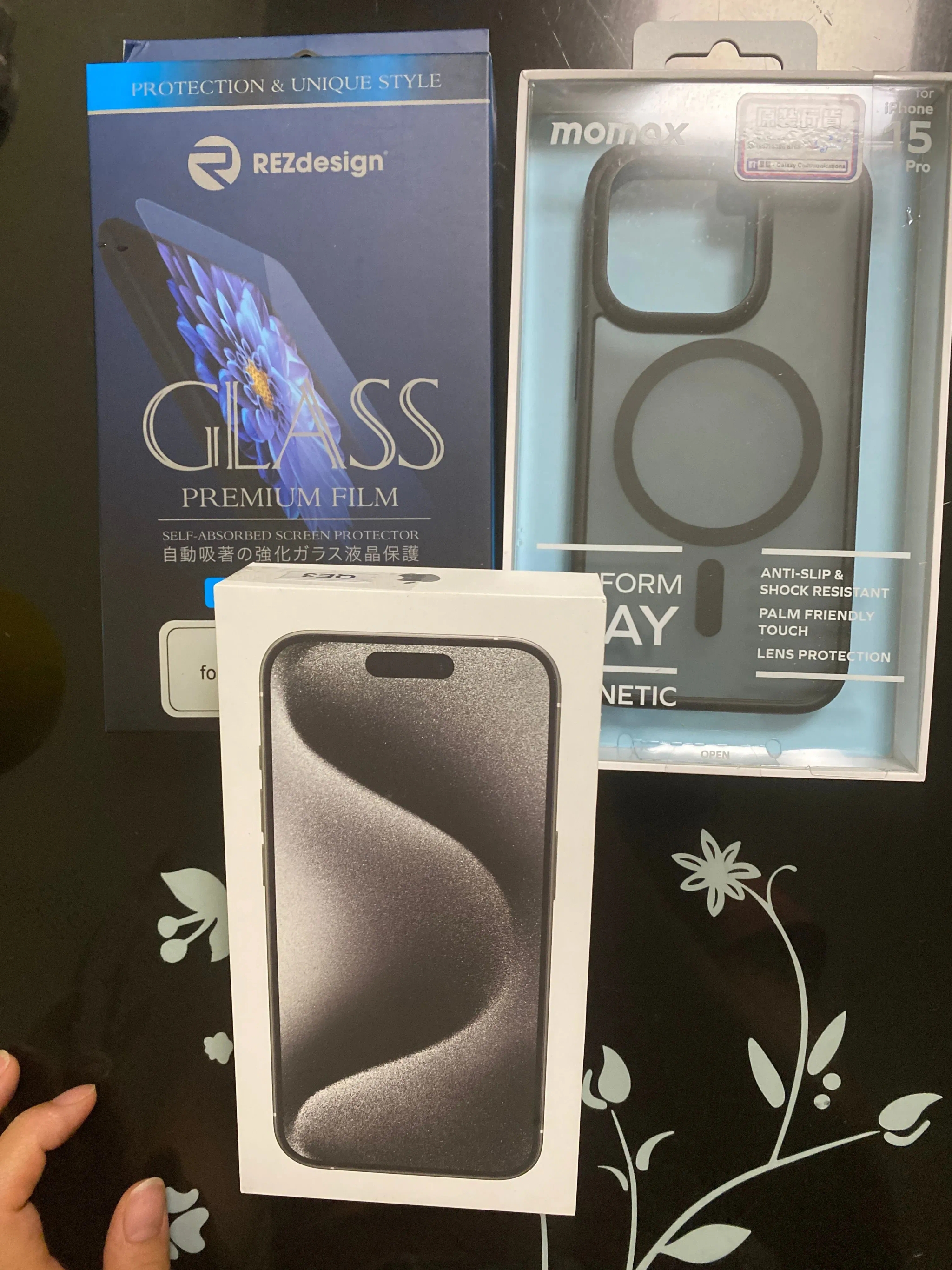 Apple 蘋果iPhone 15 Pro 512GB 5G 智能手機白色鈦金屬MTQE3ZA/A 香港