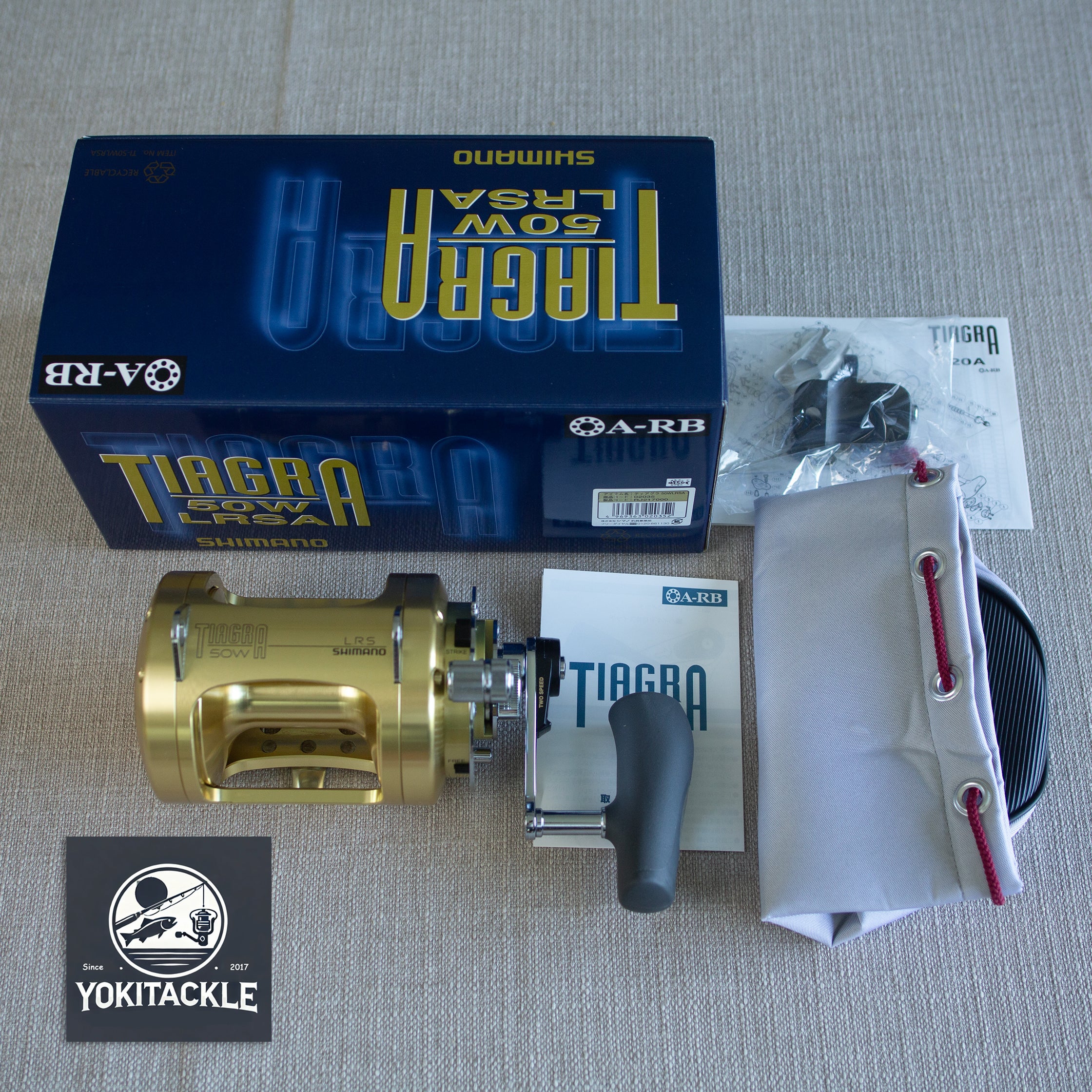 Brand New Shimano TIAGRA 50W LRSA Big Game Reel – YOKI Tackle