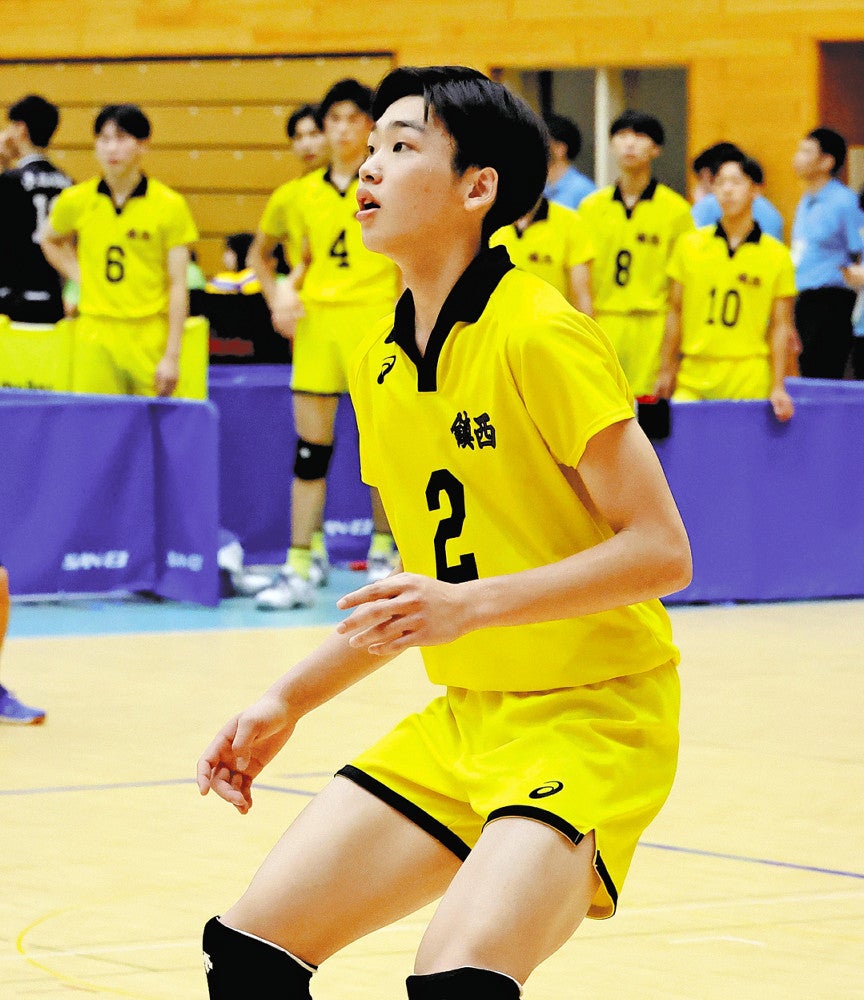 インターハイ：インターハイ・バレー男子で鎮西3位…1年生エースの