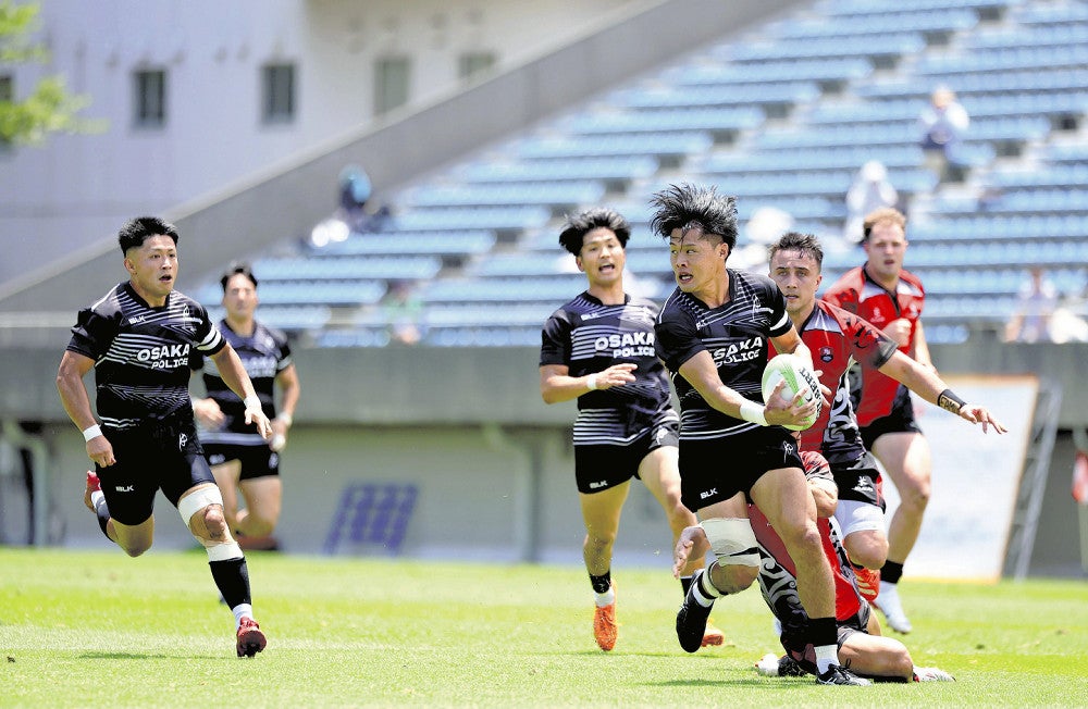 大阪：府警、7人制ラグビー全国準V：地域ニュース : 読売新聞