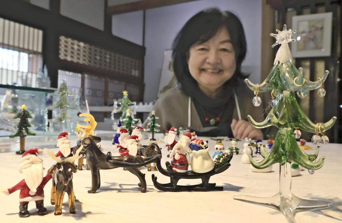 新潟：ガラス細工 輝くXマス 新潟で展示販売 ：地域ニュース : 読売新聞
