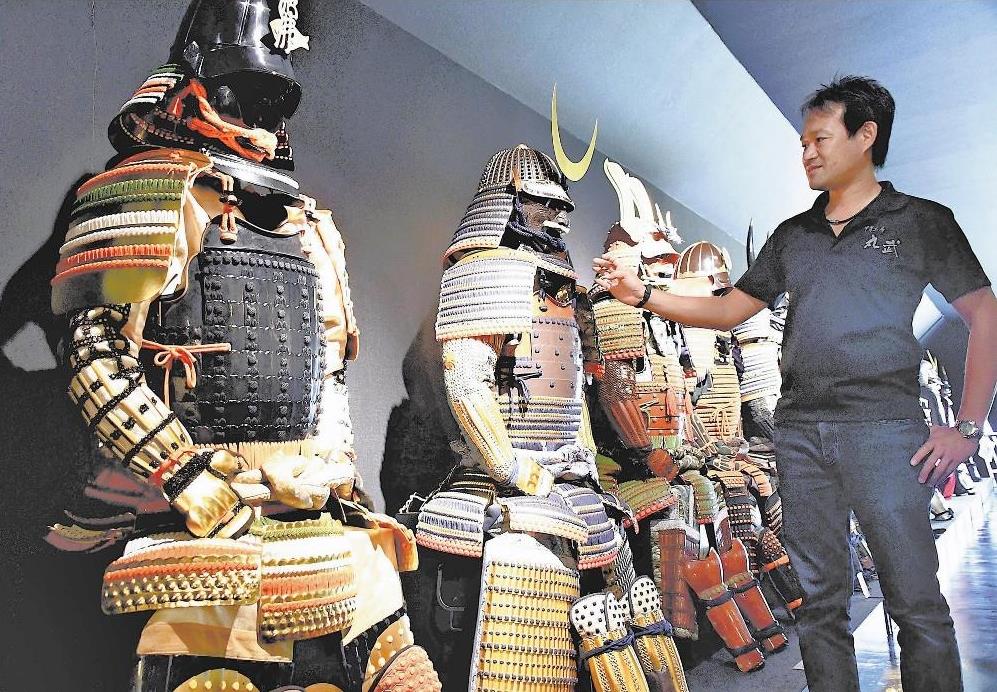オンリー1・ナンバー1］精巧な甲冑、大河で使用 丸武産業：地域