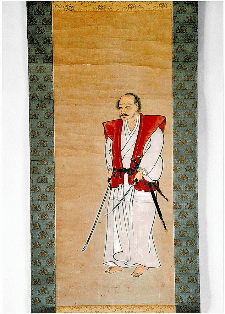 宮本武蔵は「おしゃれだった」…最も正確とされる肖像画修復、明るい