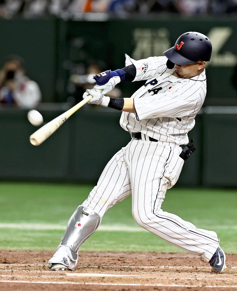 WBC:侍ジャパンの4番・村上宗隆がソロ本塁打、トリプルプレー完成…5