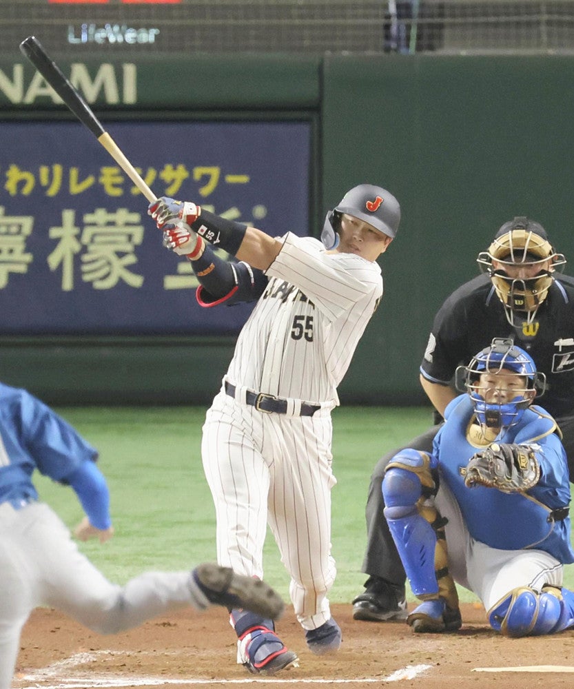 WBC:侍ジャパンの4番・村上宗隆がソロ本塁打、トリプルプレー完成…5