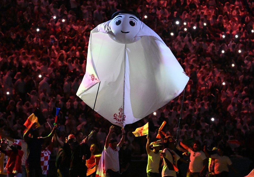 大会マスコットの「ライーブ」は、オーディションを勝ち抜いた“超一流