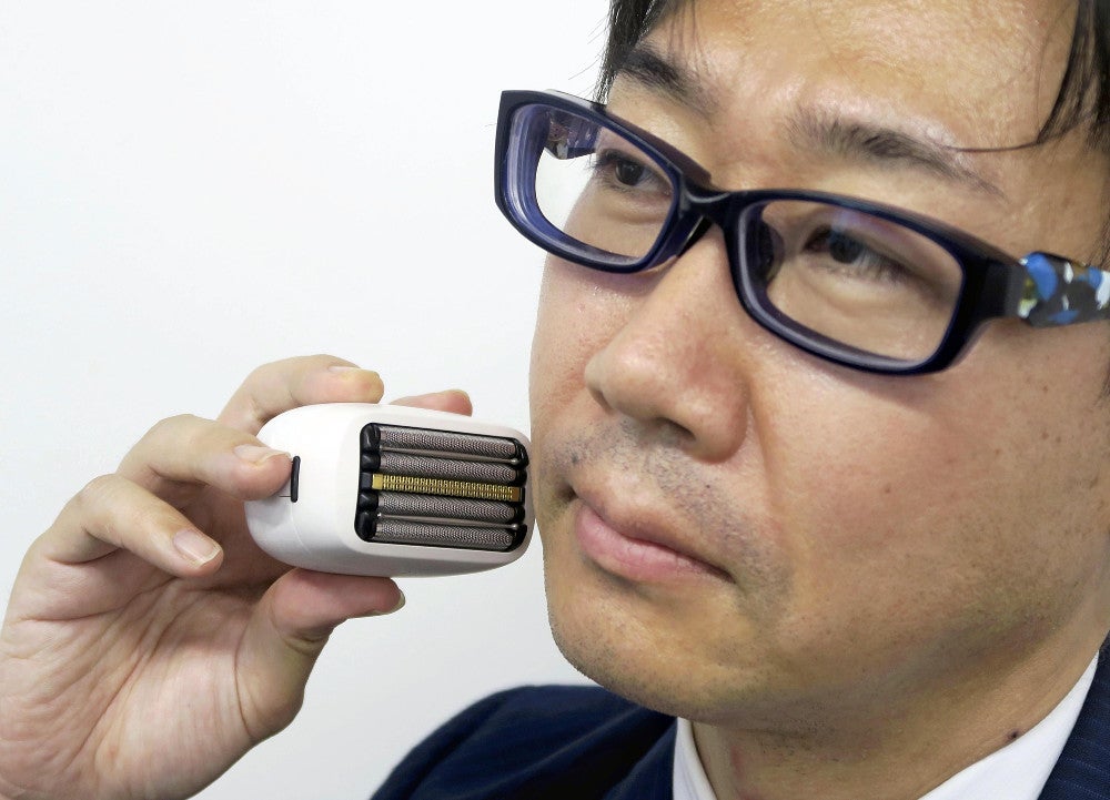 パナソニック、手のひらサイズの電動シェーバー発売へ…持ち手なし