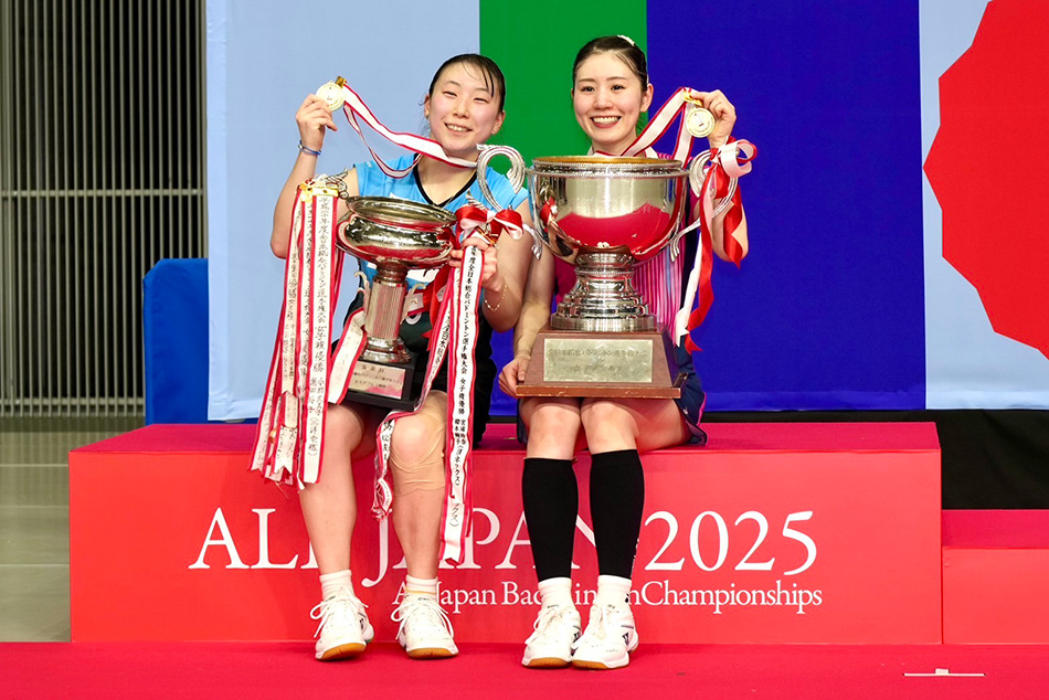 五十嵐有紗＆志田千陽が世界へつながる初優勝 山口茜は3年ぶり5回目の