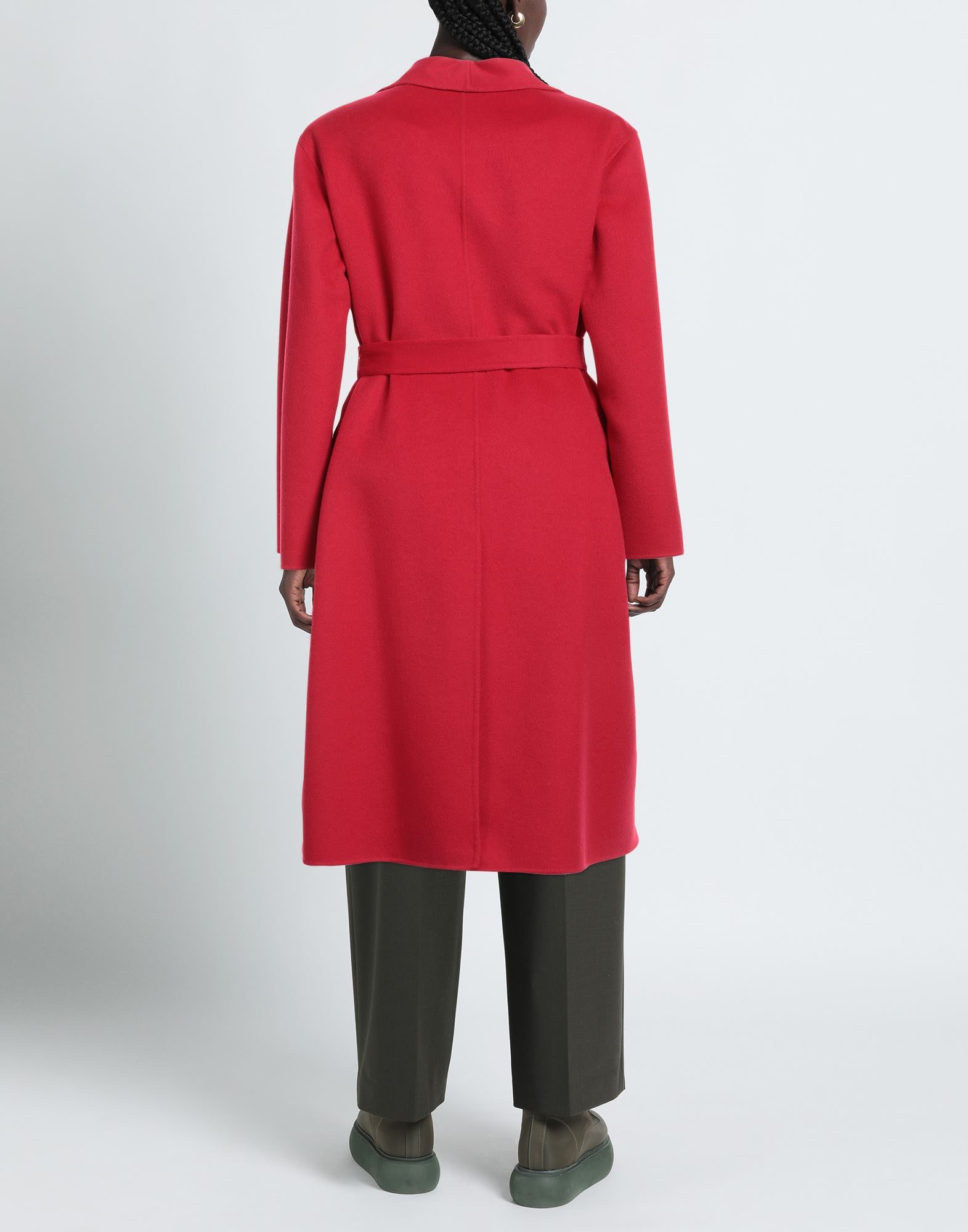 EMPORIO ARMANI コート＆ブルゾン | コート レッド レディース | YOOX