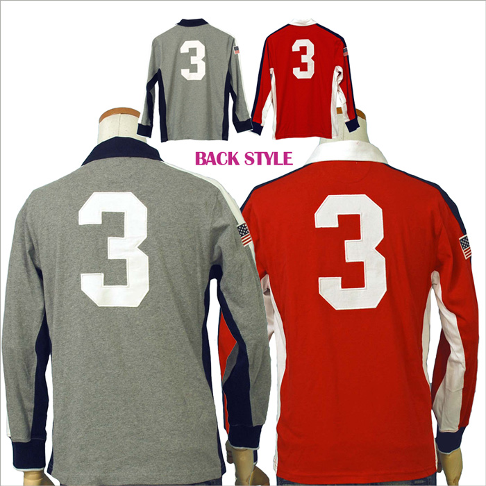 POLO ラルフローレンビッグポニー長袖ラガーシャツ 長袖 ポロ、ラガ