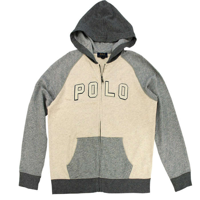 POLO ラルフローレン ロゴフルジップパーカー