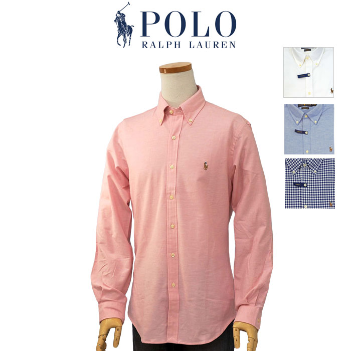 ポロ ラルフローレン メンズオックスフォードシャツスリムフィット