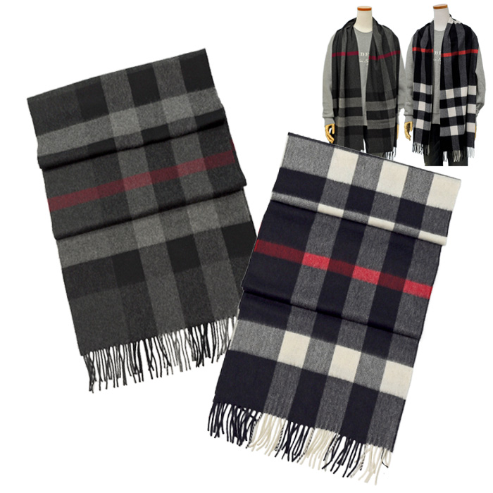 バーバリー カシミヤマフラーメンズ・レディース送料無料 キャップ