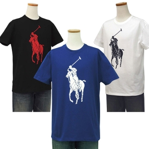 POLO ラルフローレン ビッグポニー半袖Tシャツ 送料無料