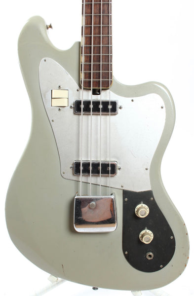 1960s Teisco NB-4 EB-200 Bass platinum grey – Yeahman's Vintage