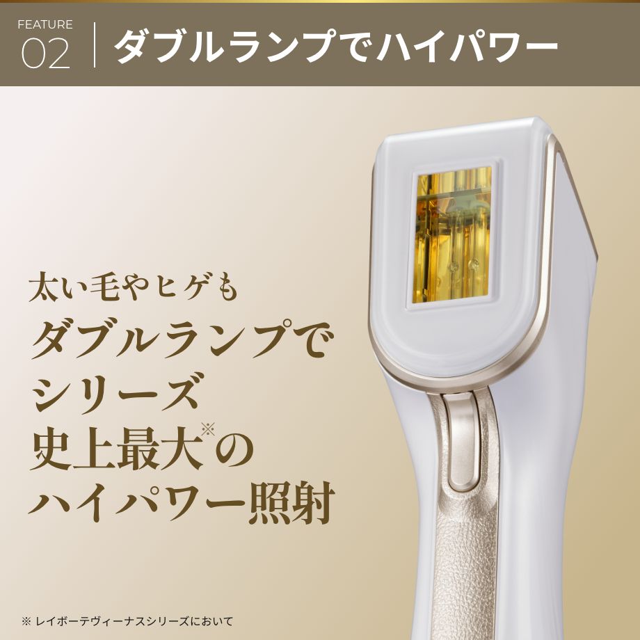 防水&コードレス光美容器「レイボーテヴィーナス ビューティースキン