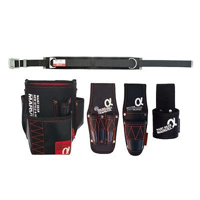 YAZAWA公式卸サイト】腰道具セット 柱上安全帯用ベルト(スライド