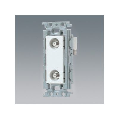 YAZAWA公式卸サイト】埋込高シールドテレビコンセント 端末用 2端子