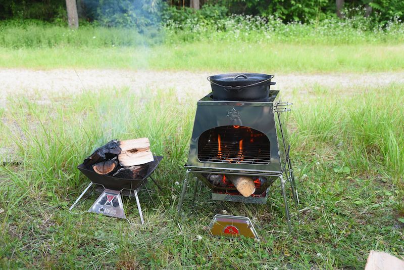 ロゴス 焚火台 the KAMADO を買ったよレビュー｜やまに
