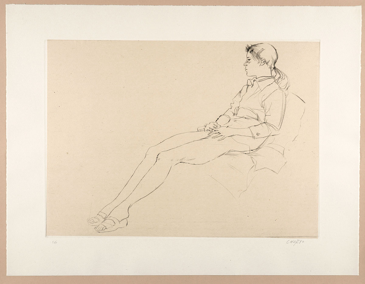 佐藤忠良「サンダルの少女」 | 山田書店美術部オンラインストア