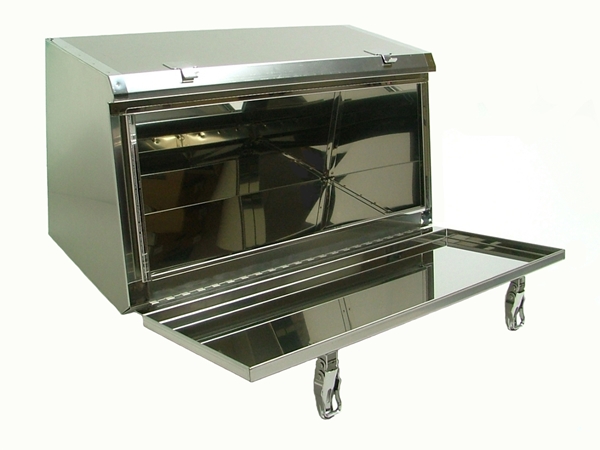 ステンレス工具箱 730×290×320mm HKK-730B SUS304 - トラックボディ