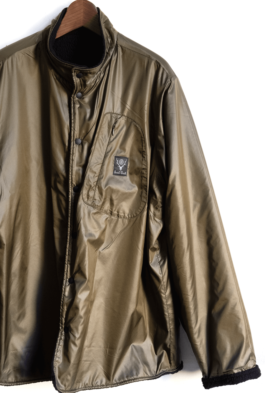 South2 West8 Reversible Jacket Poly Fleece / Nylon Ripstop | 大阪