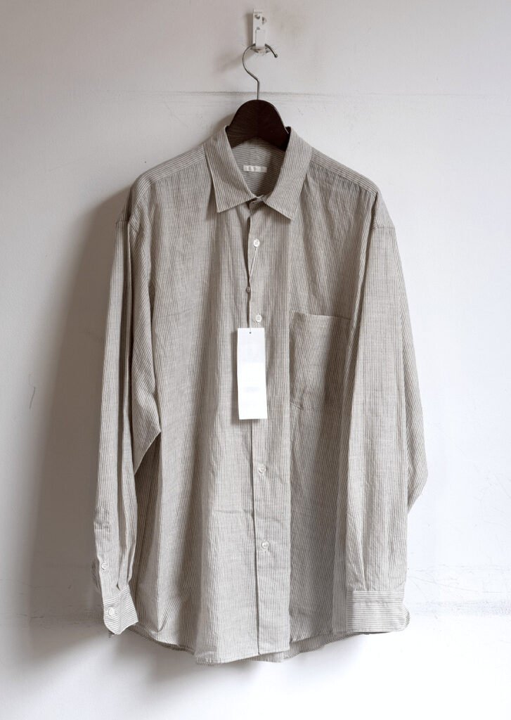 COMOLI KHADIコットン コモリシャツ | 大阪心斎橋のメンズ洋服の