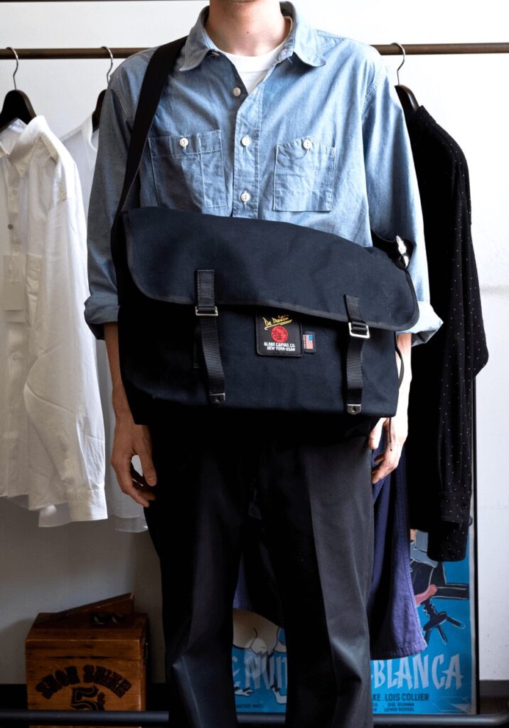 De Martini CANVAS DUCK MESSENGER BAG | 大阪心斎橋のメンズ洋服の