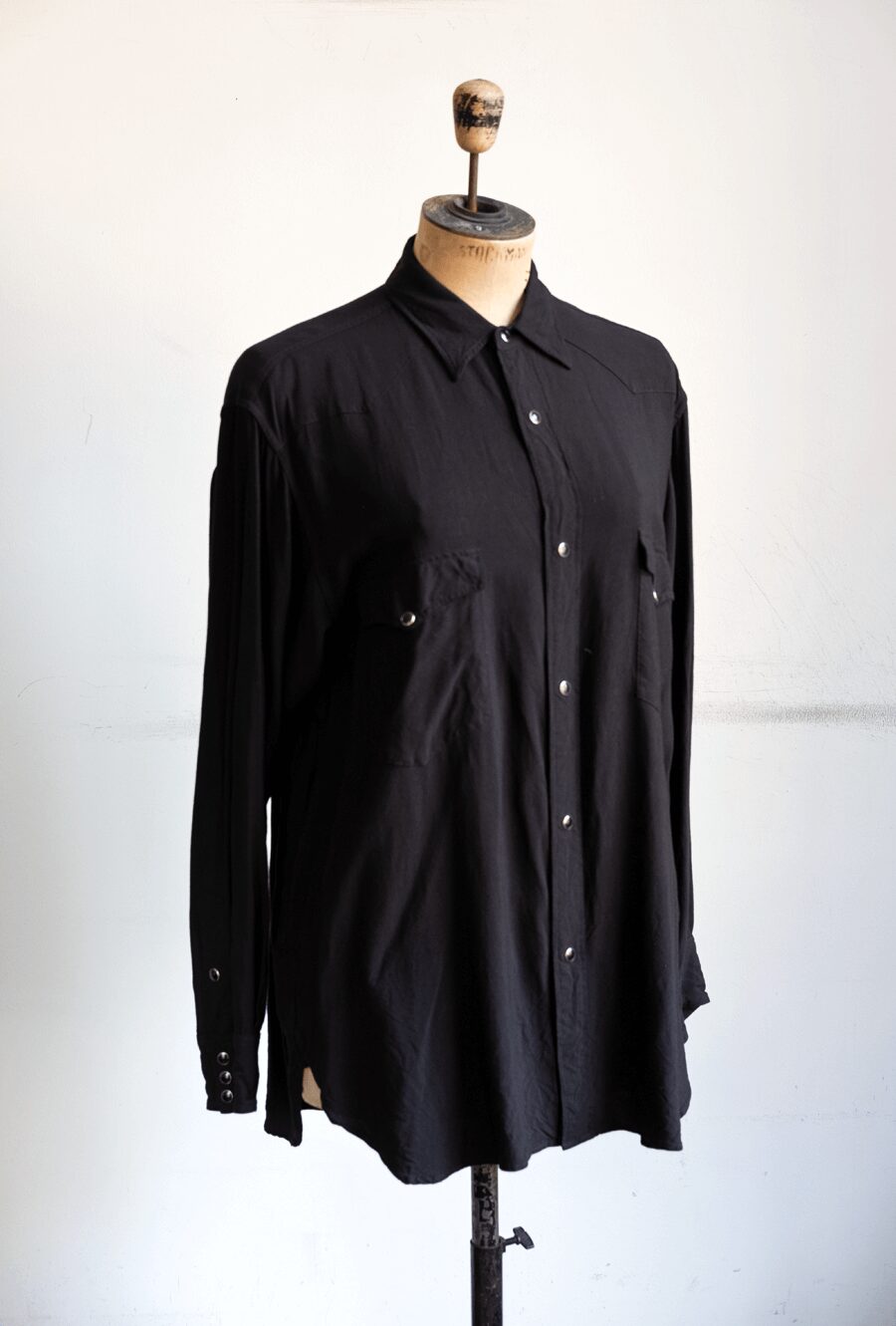 COMOLI レーヨン ウエスタンシャツ | 大阪心斎橋のメンズ洋服の