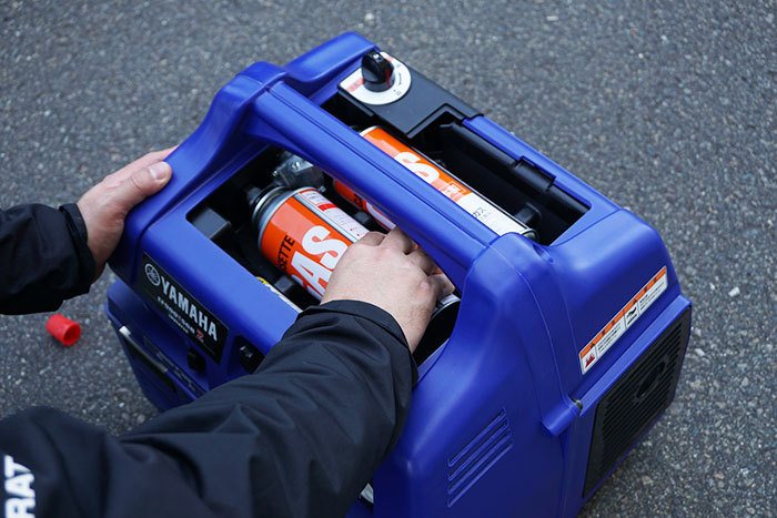 カセットガス発電機の保管方法 - 発電機 | ヤマハ発動機