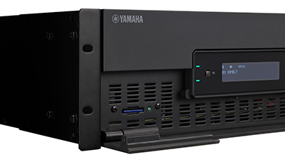 96kHzの高分解能を実現し、最大256chの入出力に拡張可能な音響空間を