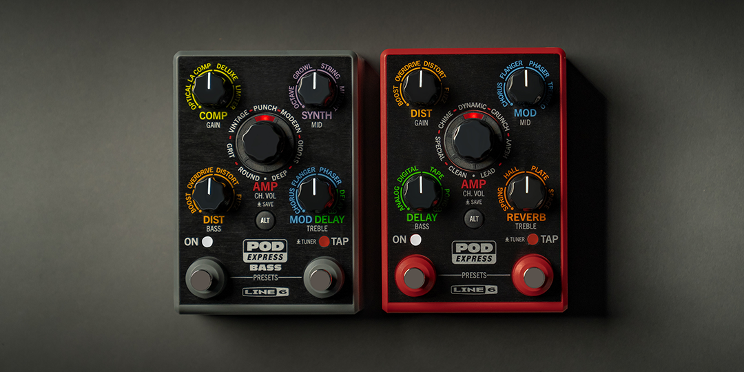 アンプ／エフェクト・プロセッサーの人気シリーズ“POD”に、「HX