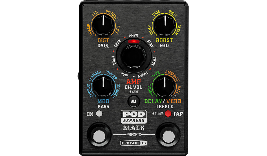アンプ/エフェクト・プロセッサーの人気シリーズ“POD Express”に、厳選