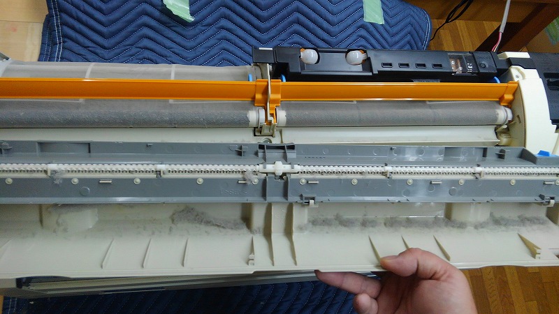 ダイキンエアコンクリーニング完全分解【AN56PRP-W】 令和2年6月15日の日記